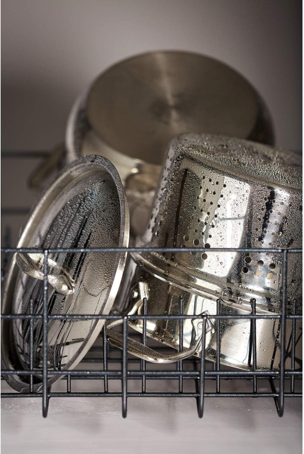 All-Clad 59915 Stainless Steel All-Purpose Steamer with Lid Cookware, Silver: All Clad Steamer Insert: Kitchen & Dining