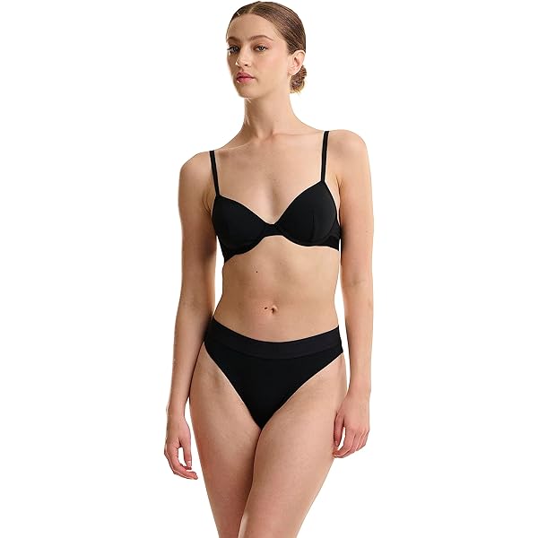Wolford Microfibre Cup Bra Black for Women at Amazon Women's