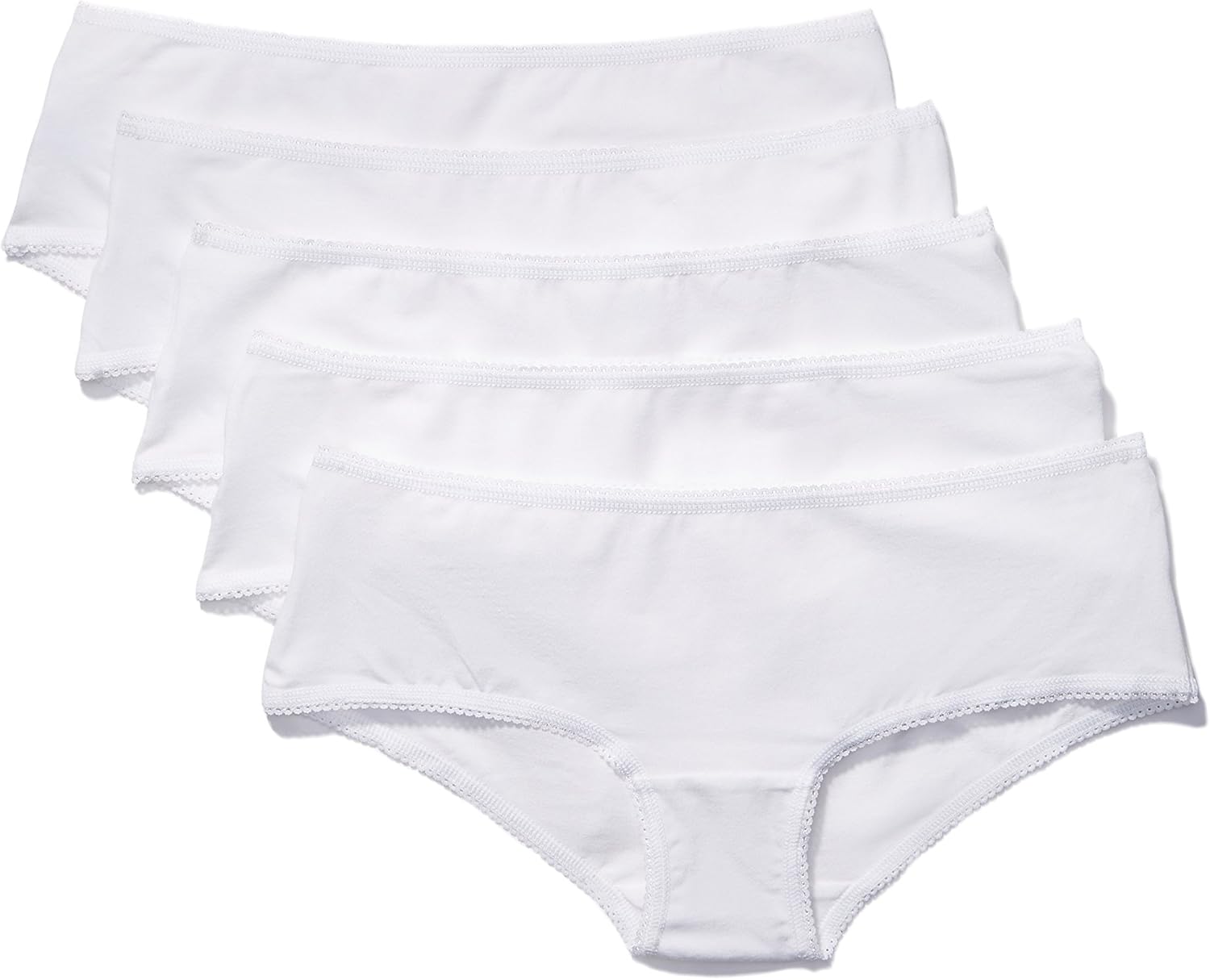 IRIS & LILLY Culotte de Algodón para Mujer, Pack de 5: Amazon.es ...