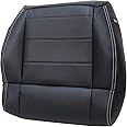NLQR Driver Side Bottom Replacement Seat Cover Black ALX9 Microfiber Leather Compatible with Jeep Wrangler Unlimited Sahara, Rubicon, Altitude, Sport, X-Sport, X-S, Islander, Mountain 2008-2012