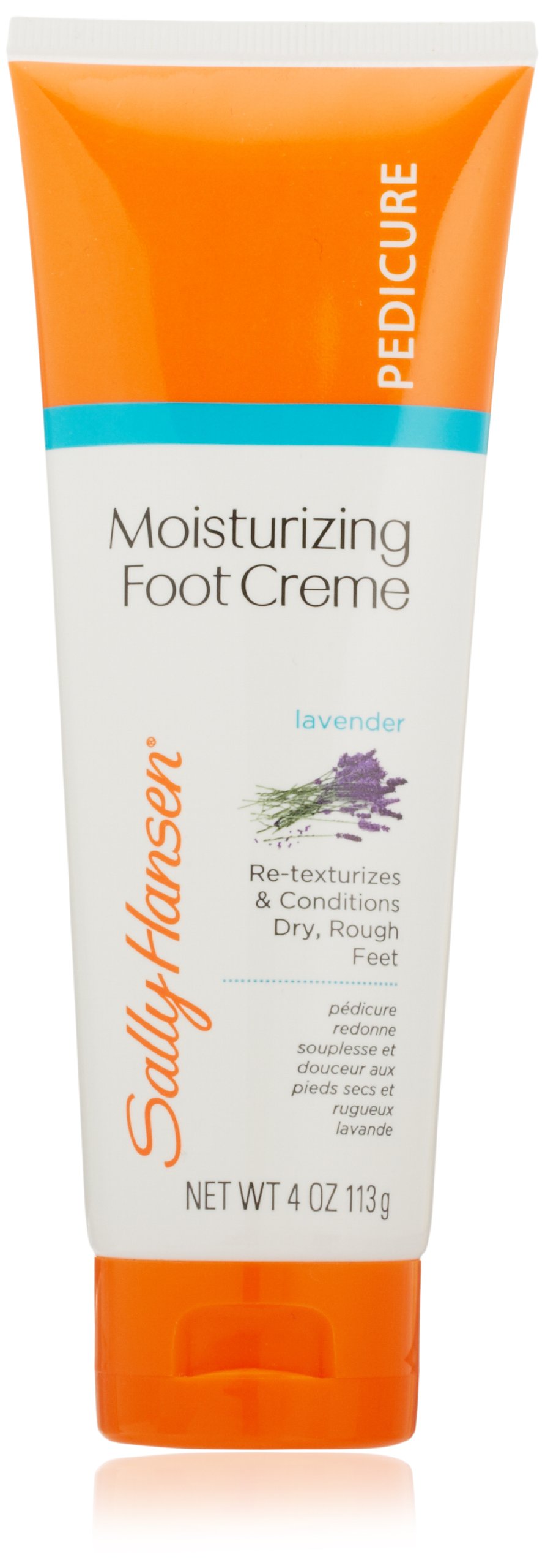 Sally Hansen Pedicure Collection, Moisturizing Foot Cream, 4 Oz