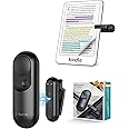 [#1 Magnetic Tech] Remote Control Page Turner for Kindle Paperwhite with Wrist Strap, 2-in-1 Kindle Accessories for iPhone, iPad, Camera Video Record & Shutter Selfie,Ideal Valentine’s Gift