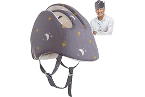 Thick Head Protection Helmet for Elderly Falls, Soft Helmet for Adults, Seniors Head Protector, Seizure Protection, Home Gard