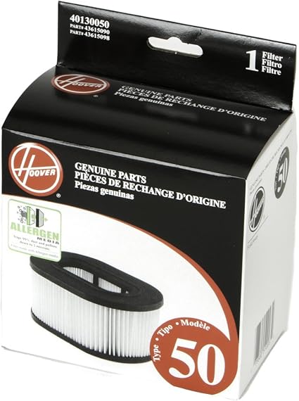 hoover filter smells