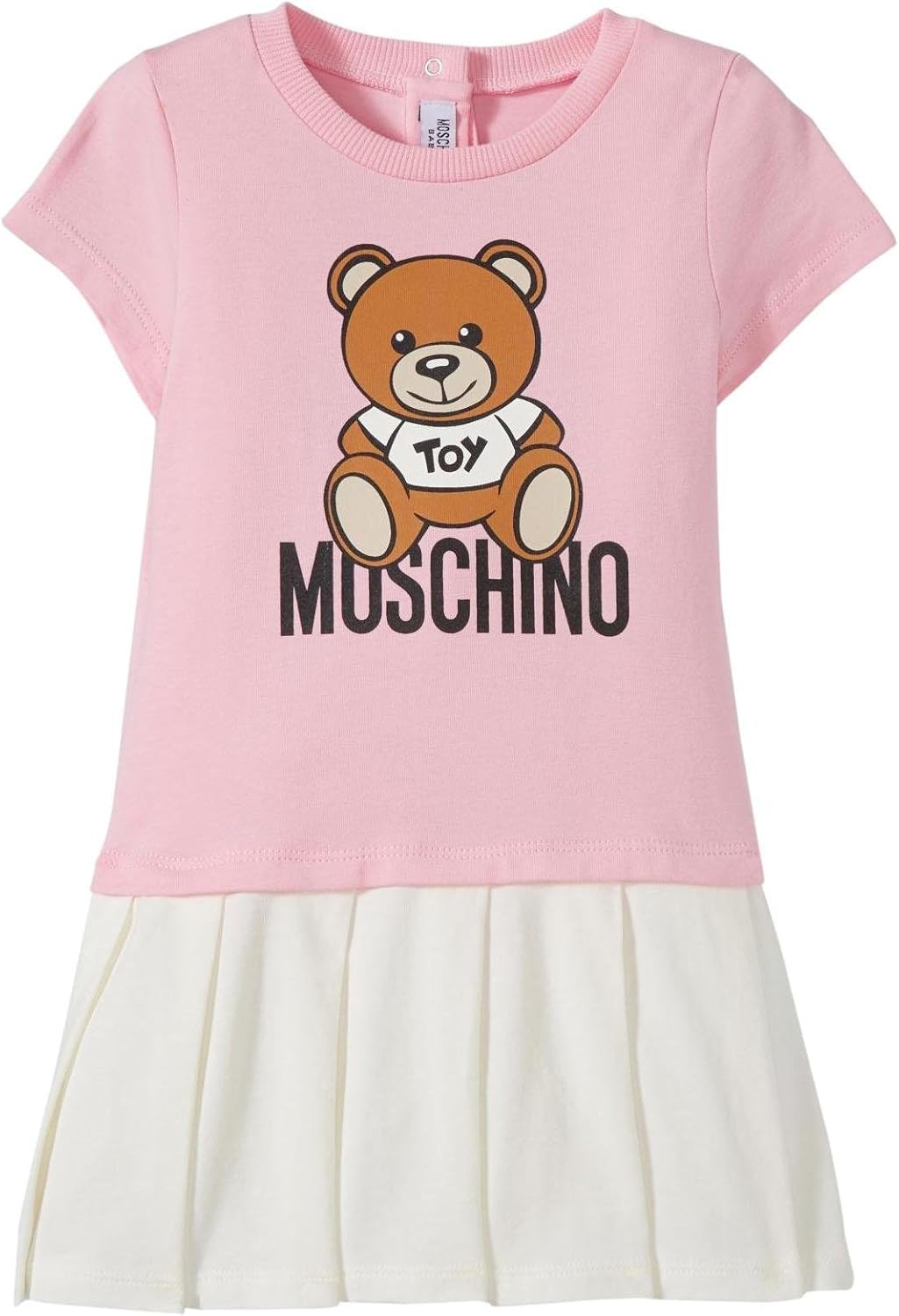 MOSCHINO Baby Girls' TShirt and Pleated Skirt Dress with