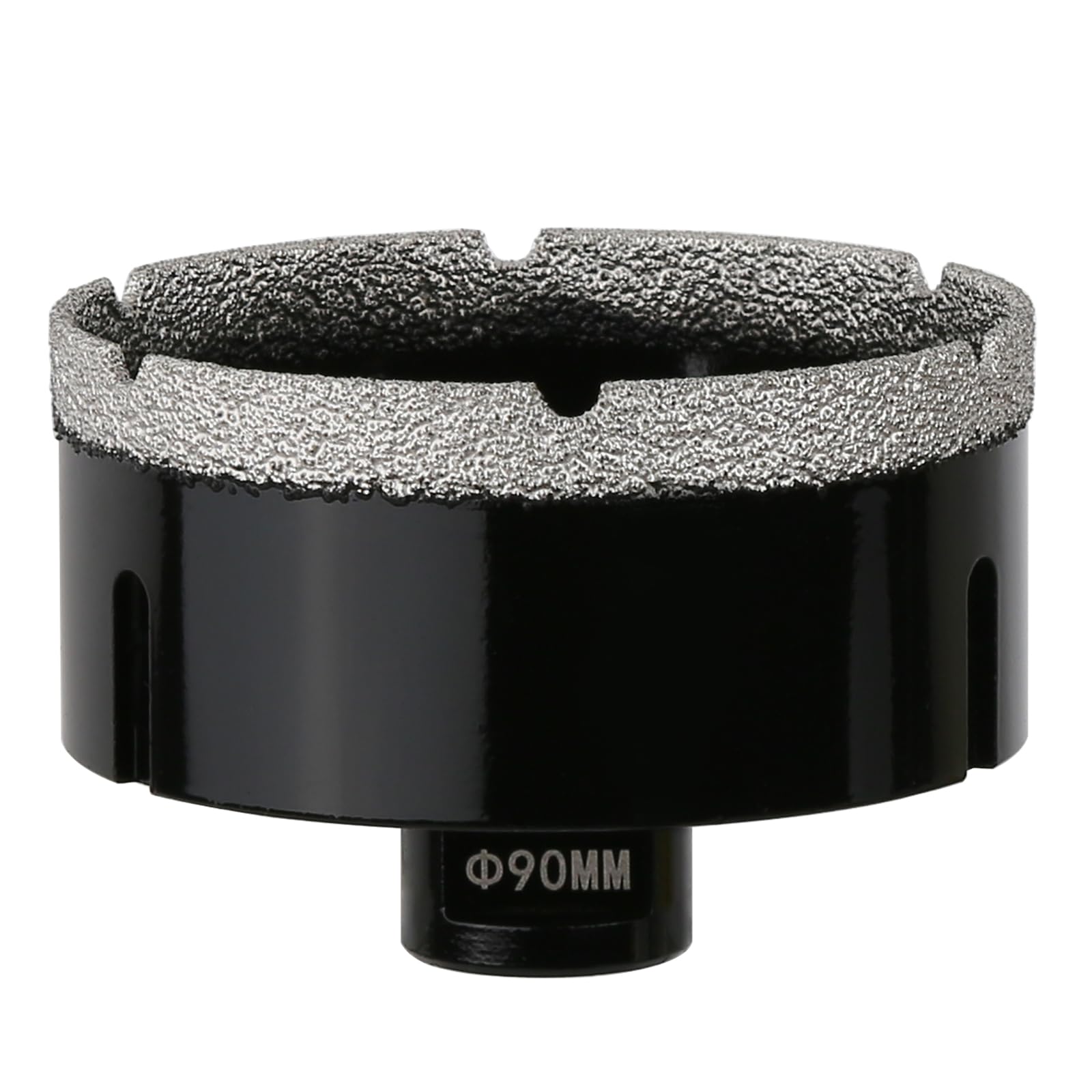 Vearter 90mm Dry Diamond Core Drill Bit, M14 Thread Connection Vacuum Brazed Masonry Hole Saw, Hollow Hole Cutter for Tile, Marble, Granite, Porcelain, Concrete and Quartz Stone