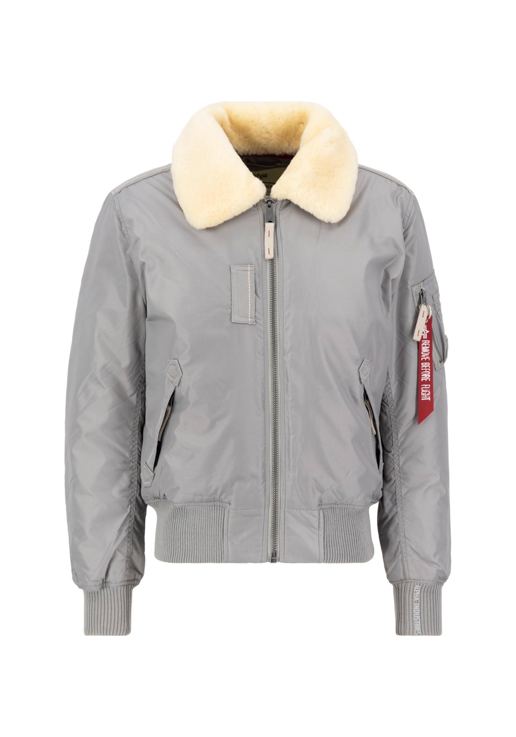 Alpha Industries Men's Injector III Silver L