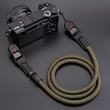 VKO Quick Release Camera Strap Green Adjustable Neck Shoulder Crossbody for view 8