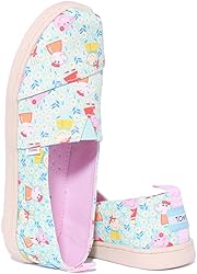 TOMS Girl's Alpargata Espadrille-Peppa Pig and