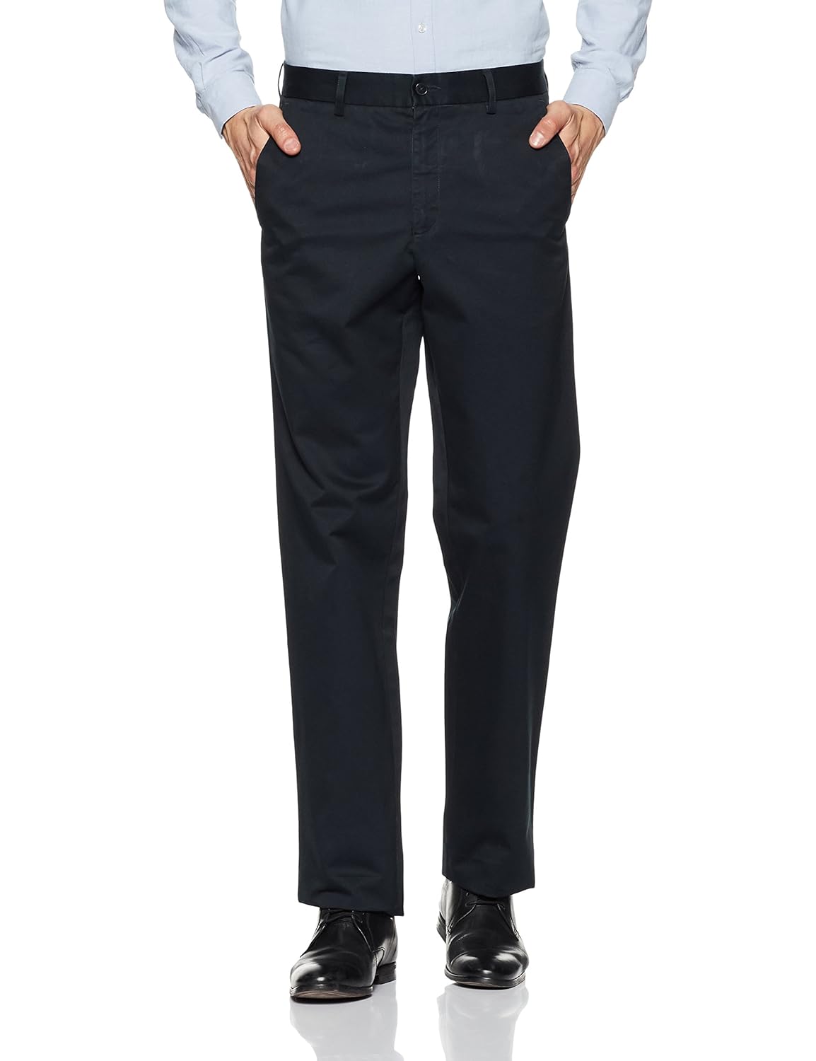 van heusen men's relaxed fit formal trousers