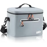 Small Cooler Bag, Mini Ice Lunch Box, Soft-Side Insulated Waterproof Bag | Beach Drink Travel Camping Picnic Car, Waterproof Leak-Proof Lightweight Portable for Women Men 7/16/30 Can