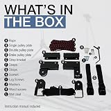 StoreYourBoard Cargo Box Ceiling Hoist Garage Storage Lift System 150 lbs view 7