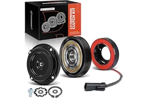 A-Premium Air Conditioner AC Compressor Clutch Kit Compatible with Dodge Ram 1500 Ram 2500 Dakota 2004-2007 & Mitsubishi Raid