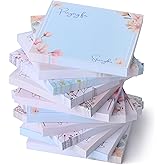 Mr. Pen- Floral Sticky Notes, 3'x3', 12 Pads, Aesthetic Colorful Sticky Notes in Bulk, Stocky Notes for Bible Journaling