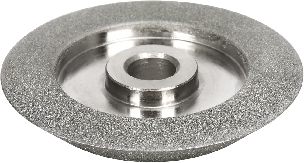 SI FANG 3" Diamond Grinding Wheel 1/2" Bore 150 Grit 45 Deg Cup Sharpening Tool