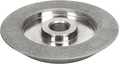 SI FANG 3" Diamond Grinding Wheel 1/2" Bore 150 Grit 45 Deg Cup Sharpening Tool
