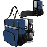 CouldyCasi Carrying Bag for Ninja CREAMi Ice Cream Maker, Portable Outdoor Frozen Treat Maker Travel Bag Case Front-Opening Design Ice Cream Machine Bag for Ninja CREAMi Ice Cream Maker NC301/NC501