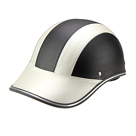 CYSTYLE Motorradhelm Sommer Baseball Cap Stil Frauen Männer öffnen Half Face Helm mit verstellbaren Strap Harley Driver Prote