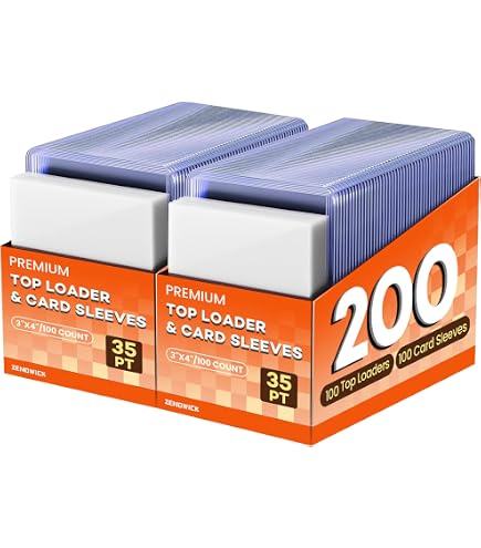 Pochette Protectrice Transparente BCW Hard Plastic Toploader Card Holders -  100 Clear For Baseball Cards Trading Card Sleeves