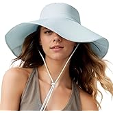 BENEUNDER Reversible Wide Brim Sun Bucket Hats UPF50+ UV Protection Foldable for Women Outdoor Beach Vacation Travel
