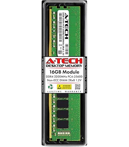 Kingston Branded Memory 16GB DDR4 3200MT/s DIMM Dual Rank Module