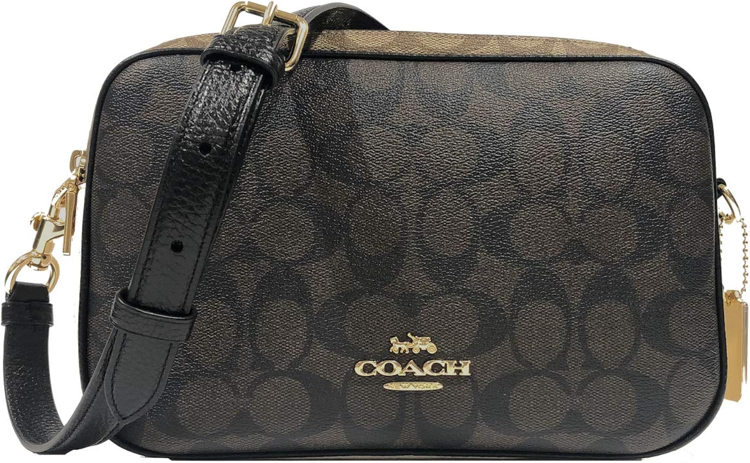 COACH Metallic Pebbled Leather Jes Crossbody Handbags