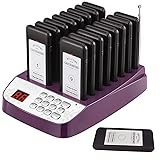 Pager Restaurant System 16 Buzzers Vibration
