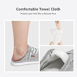 STQ Womens Slip On Sneakers Classic Low Top Canvas