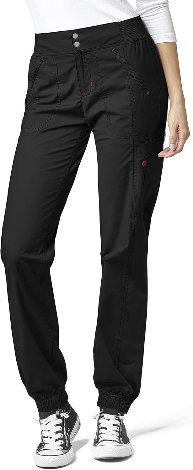 WonderWink WonderFlex Women's 5908 Utility Cargo Zip Jogger Pant