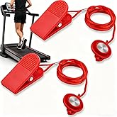 2pcs Universal Treadmill Magnet Safety Key Replacement Switch Round with Clip for Most Treadmills Running Machines