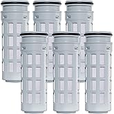 Waterdrop Water Filter Replacement for Brita&reg; Stream Pitcher Filter, 6 Pack | Compatible with Brita&reg; OB05 Filter Pitchers and Dispensers, As-You-Pour, Reduce Chlorine, 7-stage Filters, Last 12 Months