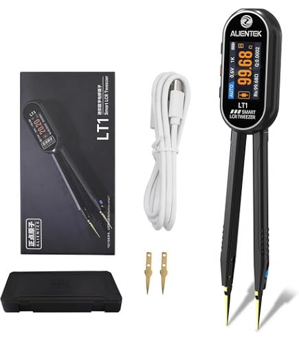 KEYSIGHT U1732C 100Hz/120Hz/1kHz/10kHz Handheld LCR Meter: Amazon