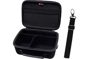 XANAD Camera Case Compatible with Canon EOS Rebel T7, R100, R50, R6 Mark II, R8, T100, Sony, Nikon DSLR Cameras, Lens, Tripod