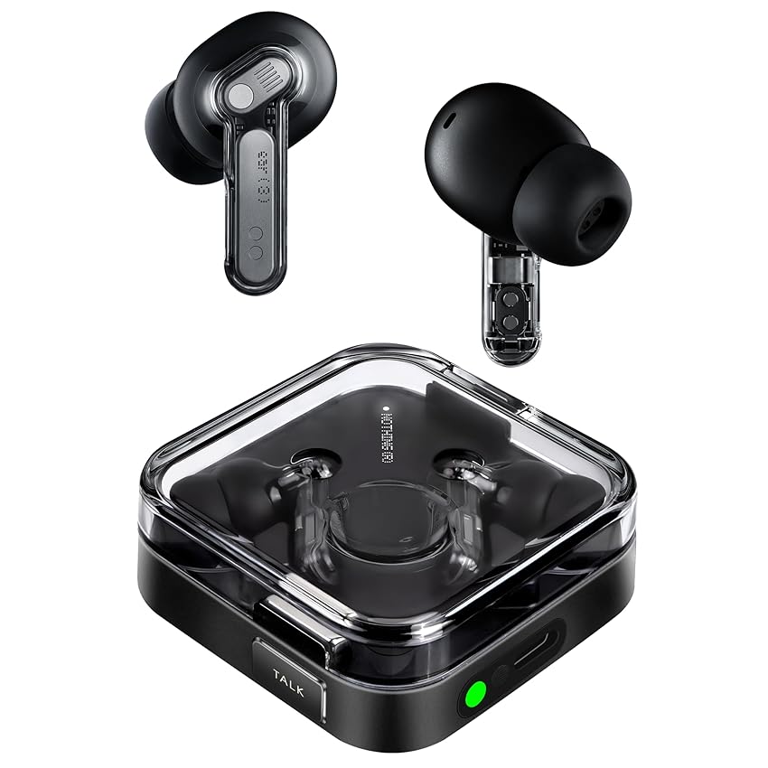Nothing Ear (3) Auricolari Wireless In-Ear, Cancellazione Adattiva del Rumore)