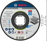 Bosch Pack of 10 Straight Cutting Disc 115 mm 22.23 mm 1 mm view 3