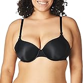 Warner's Womens No Side Effects Underwire Contour Bra with Mesh Wing