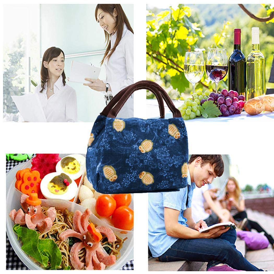 bommon Insulated Thermal Cooler Lunch Bag Pouch Outdoor Picnic Storage Box Hiking Backpacks