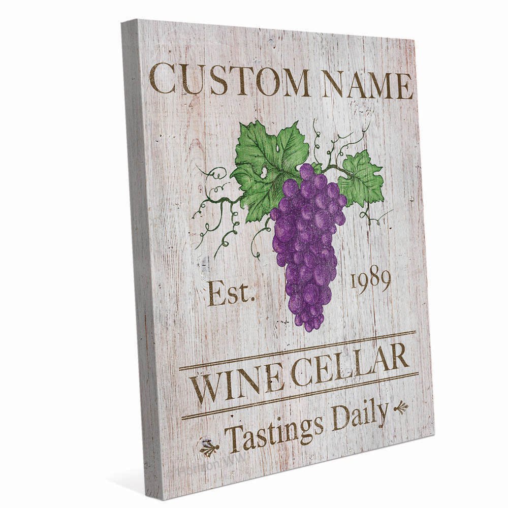 Best custom wine cellar sign
