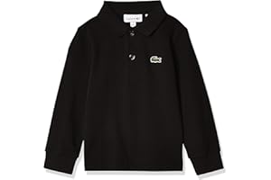Lacoste Boys' Boy (l1912) Long Sleeve Classic Pique Polo