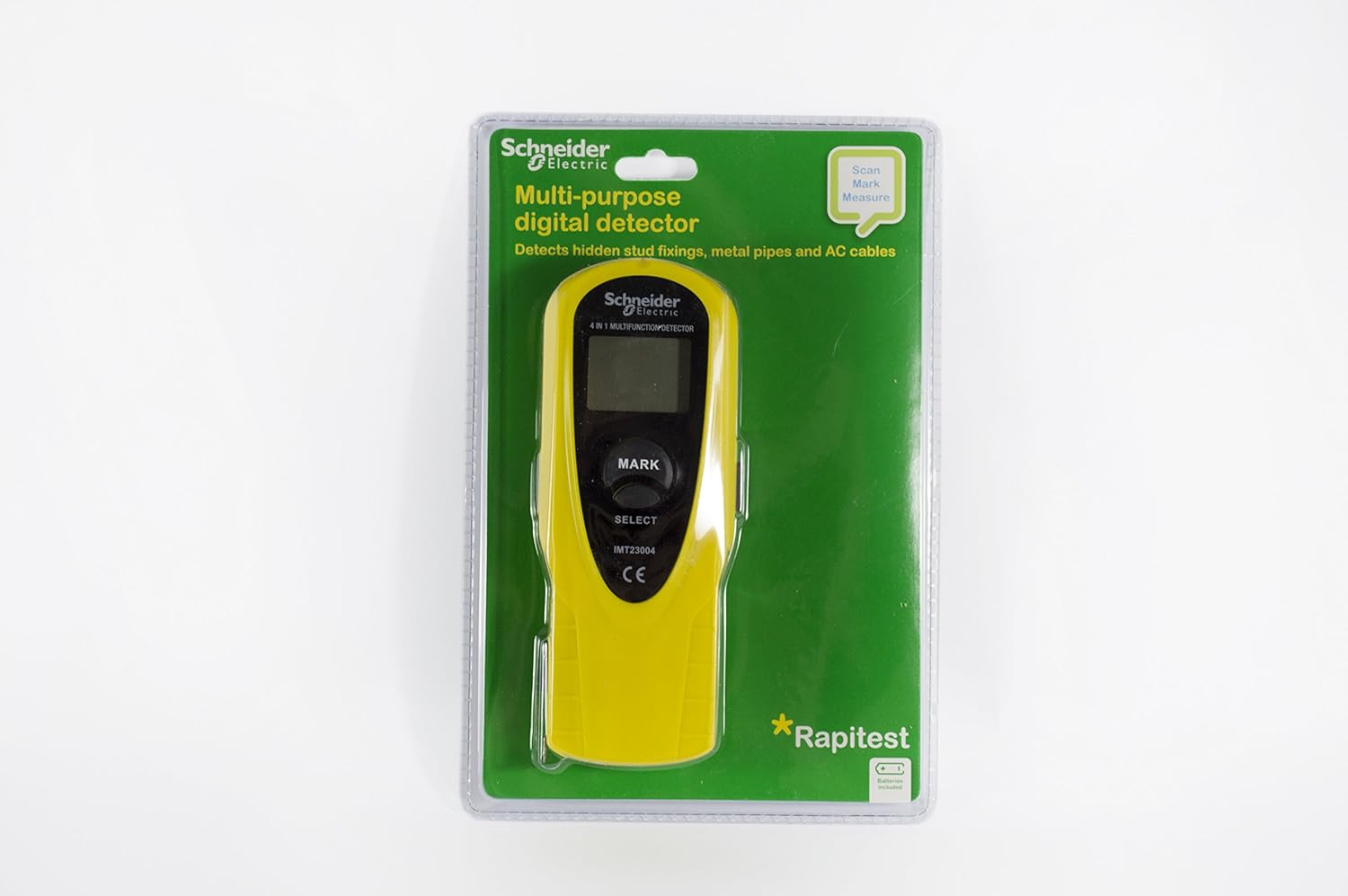 Schneider Electric Thorsman, 4-in-1 Multi Purpose Digital Detector, Stud/Metal/Live AC Wire Detecting, with LCD Display - Image 4