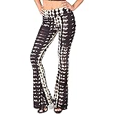 SATINA High Waisted Flare Leggings for Women - Yoga Pants for Women - Buttery Soft Bell Bottom Palazzo - Versatile Sizing