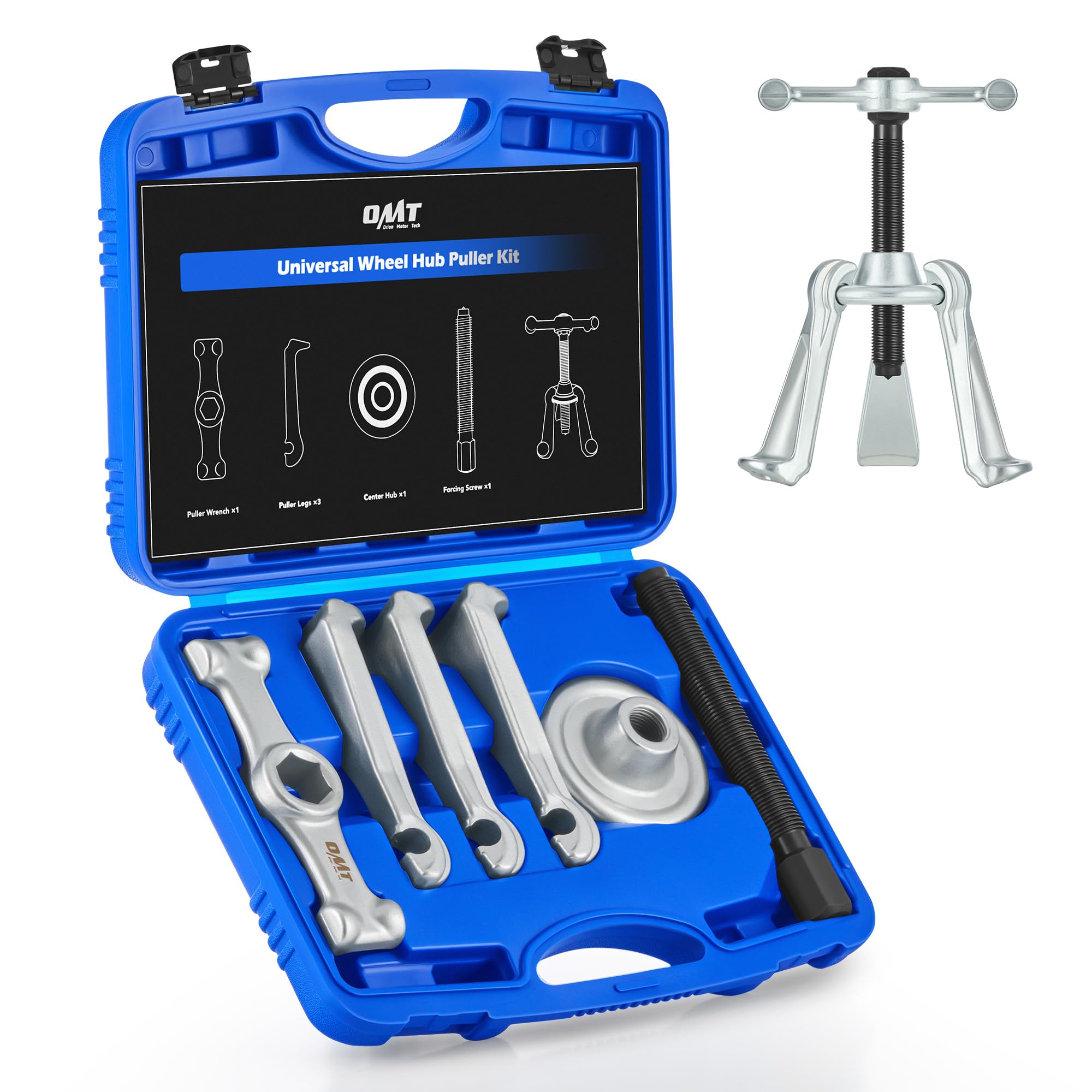 Master Rear Hub Tool Orion Motor Tech Universal Hub Puller Tool, Master Brake Drum Puller ...