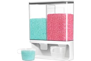 Conworld Laundry Detergent Dispenser, Scent Booster Beads Dispenser for Laundry Room Organization, Suitable for Beads, Stain Remover Powder
