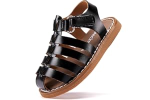 BMCiTYBM Baby Boy Girl Closed Toe Sandals Infant Summer First Walking Shoes Non-Slip Fisherman Sandals 6 9 12 18 24 Months