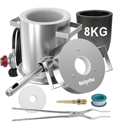 Moule Sablé Sand Casting Kit With 10 Lbs Petrobond Clay & Cast Iron Mold Flask - Metal Casting For Jewelry Making Cast Iron Flask Mold - Foto 4