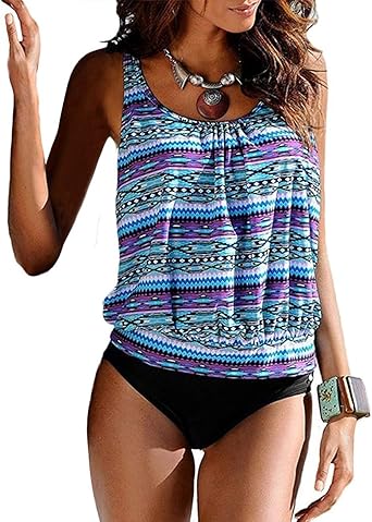 flattering tankini sets