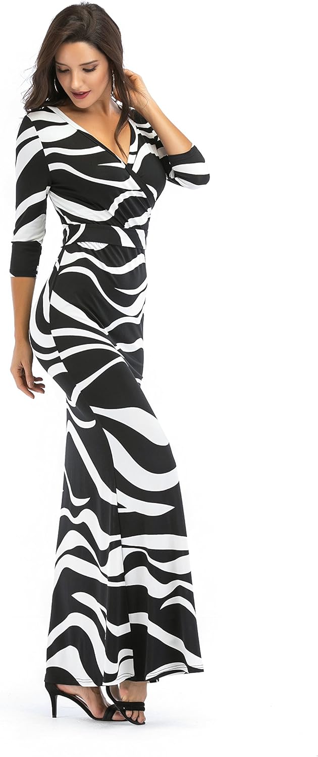 SUNNOW Evening Maxi Dress