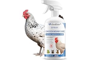 Poultry Care Spray Chicken Wound Care Spray 300ml – Healing Aid and Skin Repair for Chicken Wounds, Pecking Injuries, Bumblef