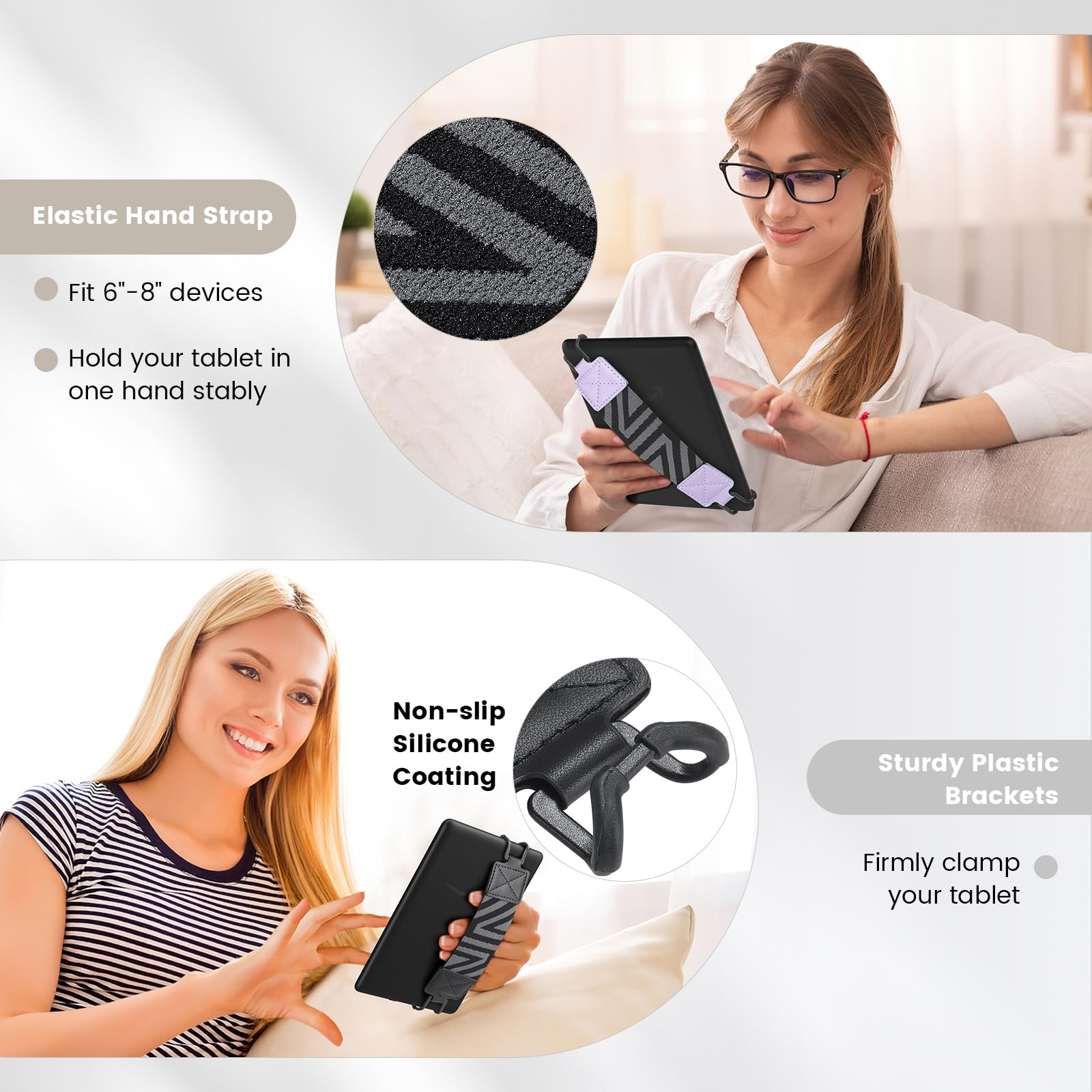 MoKo Kindle Hand Strap for 6-8