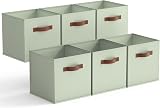GRANNY SAYS Cube Storage Boxes 6 Pack 27x27x27.5 cm Sage Green